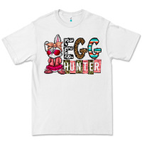 White Egg Hunter Premium Tee - CowhideDigitalArt
