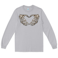 Moon Dust skeleton heart Long Sleeve Tee - MaliasSmallBusiness