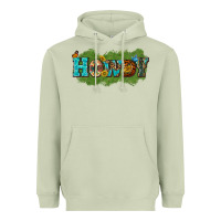 Matcha Western Howdy Heavyweight Hoodie - texasbilliewilder