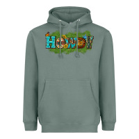 Sage Western Howdy Heavyweight Hoodie - texasbilliewilder