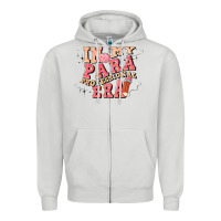 Dove Grey in my parapro era Zipper Hoodie - Artiststas