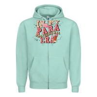 Seafoam in my parapro era Zipper Hoodie - Artiststas