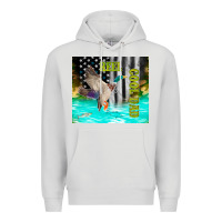 Dove Grey reel cool dad bass Premium Hoodie - TumblerDesignByShophia
