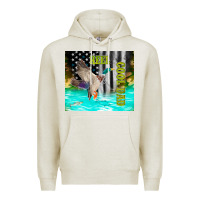 Oatmeal Heather reel cool dad bass Premium Hoodie - TumblerDesignByShophia