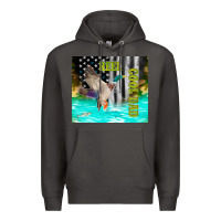 Smoke reel cool dad bass Premium Hoodie - TumblerDesignByShophia