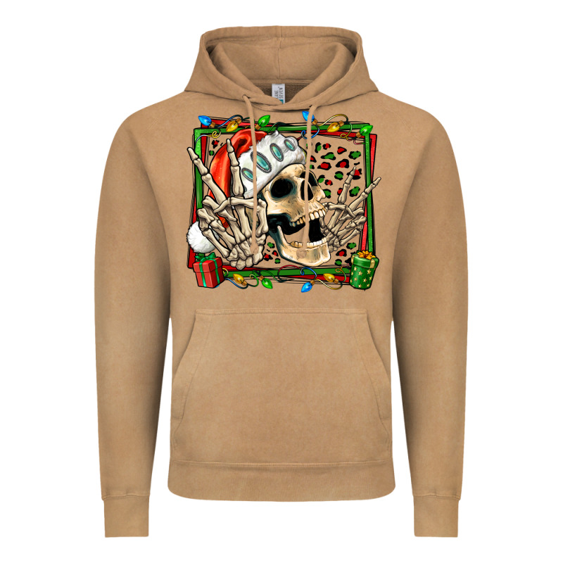 Christmas Happy Skeleton Vintage Hoodie by Jasminsmagicworld | Teevron
