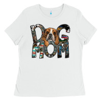 White dog mom Ladies Tee - SublimationCraftShop