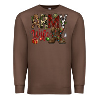 Chestnut Christmas Army wife Premium Sweatshirt - NancyCooperArtShop