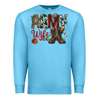Christmas Army Wife Premium Sweatshirt | Teevron