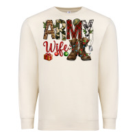 Sandshell Christmas Army wife Premium Sweatshirt - NancyCooperArtShop