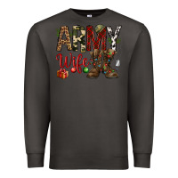 Smoke Christmas Army wife Premium Sweatshirt - NancyCooperArtShop