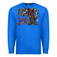 True Royal Christmas Army wife Premium Sweatshirt - NancyCooperArtShop