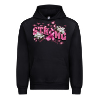 Black Strong Cancer Awareness Urban Hoodie - FaDigitalArtStudio