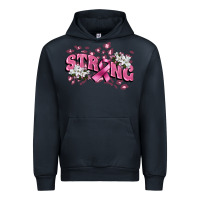 Navy Strong Cancer Awareness Urban Hoodie - FaDigitalArtStudio