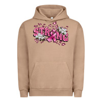 Pigment Burro Strong Cancer Awareness Urban Hoodie - FaDigitalArtStudio