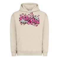 Pigment French Oak Strong Cancer Awareness Urban Hoodie - FaDigitalArtStudio