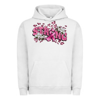 Pigment Lunar Rock Strong Cancer Awareness Urban Hoodie - FaDigitalArtStudio