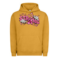 Pigment Peanut Butter Strong Cancer Awareness Urban Hoodie - FaDigitalArtStudio