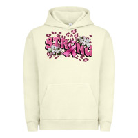 Pigment Pistachio Strong Cancer Awareness Urban Hoodie - FaDigitalArtStudio