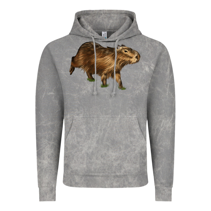 Capybara Vintage Hoodie by LillyAllenDesigns | Teevron