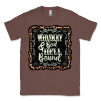 Chestnut whiskey bent hell bound black Classic Tee - AdoDesignShop