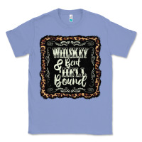 Colony Blue whiskey bent hell bound black Classic Tee - AdoDesignShop