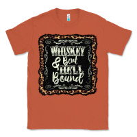 Copper whiskey bent hell bound black Classic Tee - AdoDesignShop