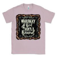 Lilac whiskey bent hell bound black Classic Tee - AdoDesignShop