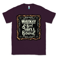 Plum whiskey bent hell bound black Classic Tee - AdoDesignShop