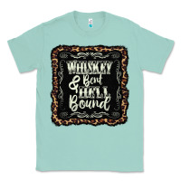 Seafoam whiskey bent hell bound black Classic Tee - AdoDesignShop
