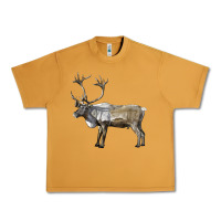 Peanut Butter reindeer buck deer Urban Heavy Tee - LillyAllenDesigns