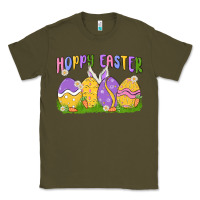 Army Green hoppy easter Classic Tee - MaliasSmallBusiness