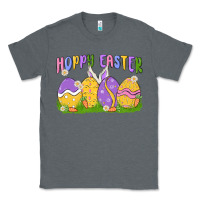Charcoal Heather hoppy easter Classic Tee - MaliasSmallBusiness
