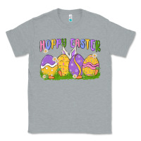 Heather Grey hoppy easter Classic Tee - MaliasSmallBusiness