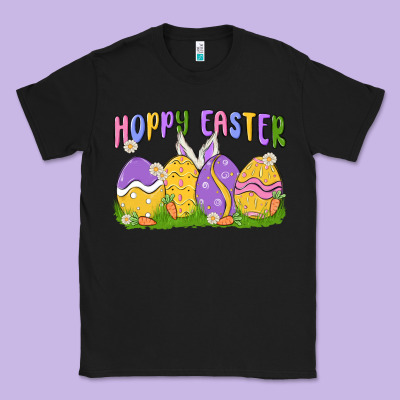 Hoppy Easter Classic Tee Designed By Maliassmallbusiness