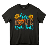 Asphalt live love basketball Heavy Core Tee - HRA Design Shop