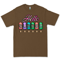 Cacao hello summer Premium Tee - CowhideDigitalArt
