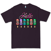Plum hello summer Premium Tee - CowhideDigitalArt
