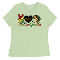 Matcha peace love juneteenth 1865 Ladies Tee - HRA Design Shop