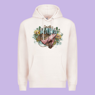 Country Mama Premium Hoodie Designed By Howdyjamesfarm