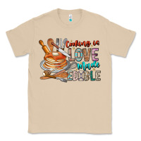 Mushroom cooking is love made edible Classic Tee - CowhideDigitalArt