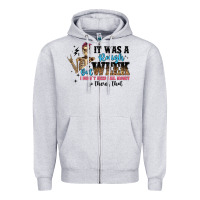Heather Grey it was a rough week but i didn t need bail money s Zipper Hoodie - Artiststas