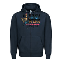 Navy it was a rough week but i didn t need bail money s Zipper Hoodie - Artiststas