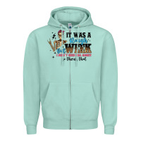 Seafoam it was a rough week but i didn t need bail money s Zipper Hoodie - Artiststas