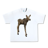White moose fawn deer Urban Heavy Tee - LillyAllenDesigns