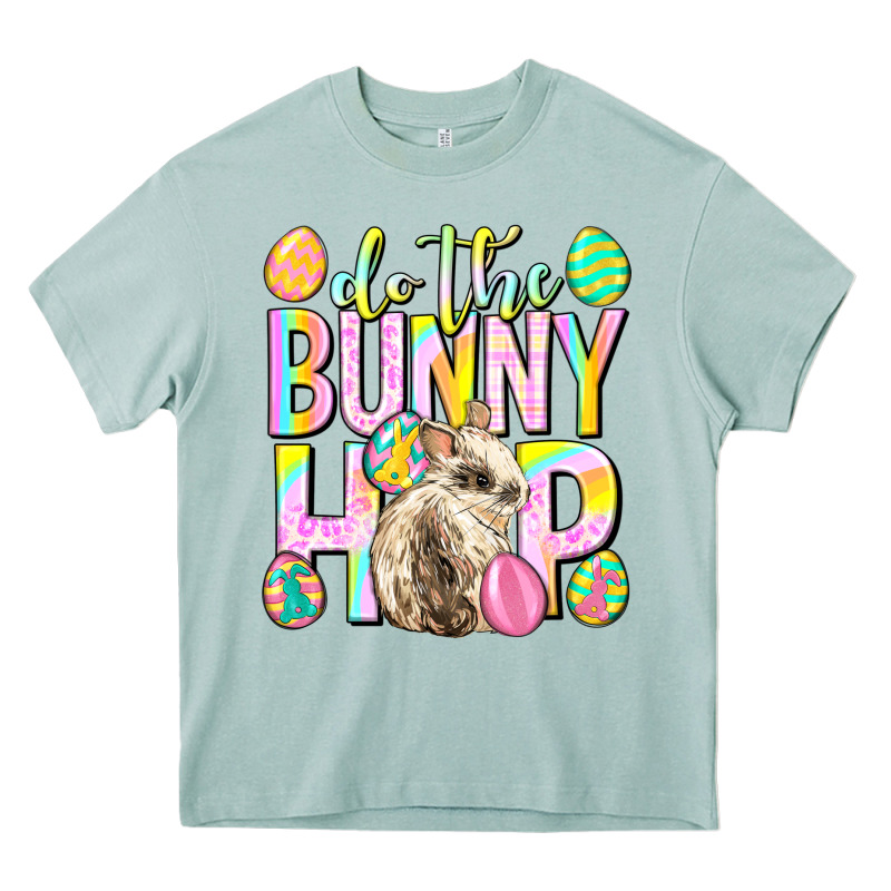 Do The Bunny Hop Easter Day Heavy Core Tee by Neo Western | Teevron