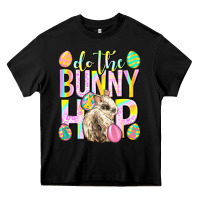 Black Do the bunny hop Easter Day Heavy Core Tee - Neo Western