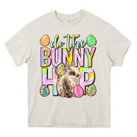 Cream Do the bunny hop Easter Day Heavy Core Tee - Neo Western