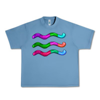 Pebble Blue worm jelly Urban Heavy Tee - AdoDesignShop