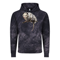 Cloud Black opossum Vintage Hoodie - LillyAllenDesigns